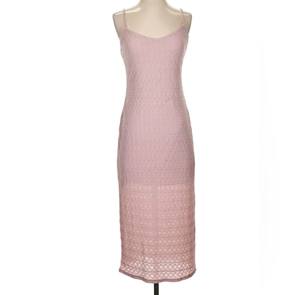 Kirious Pink Midi Dress